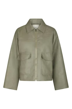 Neo Noir Titan Faux Leather Jacket 164002< Overtøj & Jakker