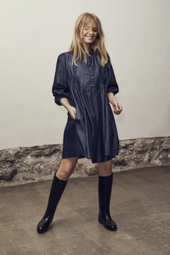Co´Couture Tituscc Denim Dress 36300< Ammevenligt Tøj
