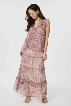 Todo Blur Graphic Skirt 166060*Neo Noir Discount