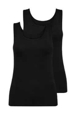 Decoy Top Wide Straps 2-Pack 8600-1< T-Shirts & Toppe