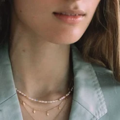 Stine A Tout Petit Ile De L'Amour Necklace Goldenen< Halskæder