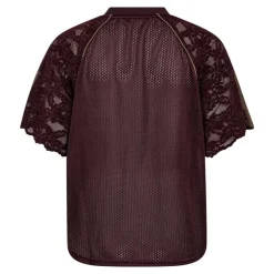 Co´Couture Treycc Lace Tee 45046< T-Shirts & Toppe