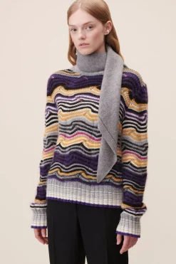 Lala Berlin Triangle Solid Logo M< Tørklæder