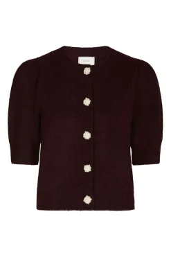 Neo Noir Trudy Deco Knit Cardigan 164514< Cardigans|Ammevenligt Tøj