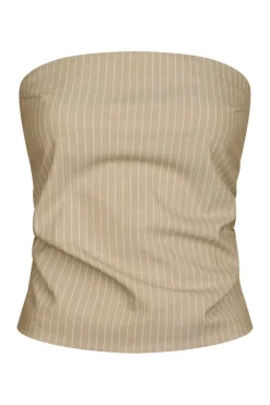 Neo Noir Tyree Melange Pinstripe Top 165471< T-Shirts & Toppe