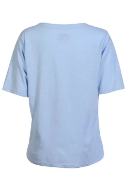 Liberte Ulla-Ss-Vneck-Tshirt 21675< T-Shirts & Toppe