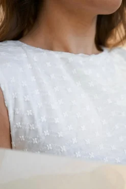 Neo Noir Valinita Mesh Flower Dress 164904< Kjoler