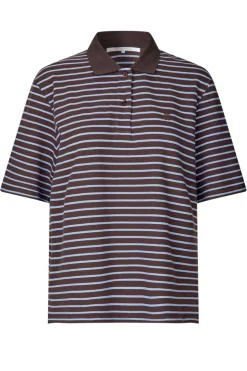 Second Female Verbie Polo Tee 60319< Bluser & Skjorter