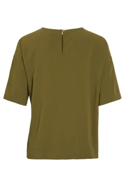 Vila Vicaroline 2/4 O-Neck Top< T-Shirts & Toppe