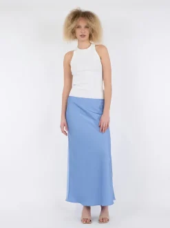 Vicky Heavy Sateen Skirt*Neo Noir Outlet