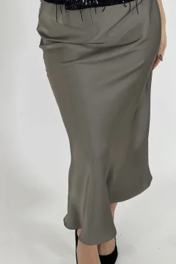 Neo Noir Vicky Heavy Sateen Skirt< Nederdele