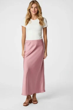 Neo Noir Vicky Heavy Sateen Skirt 159588< Nederdele