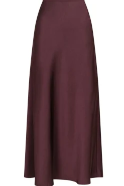 Vicky Heavy Sateen Skirt 159588*Neo Noir Sale