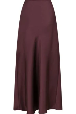 Vicky Heavy Sateen Skirt 159588*Neo Noir Sale