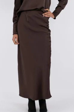 Neo Noir Vicky Heavy Sateen Skirt 159588< Nederdele