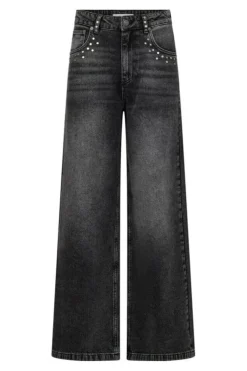 Co´Couture Vickycc Stud Wide Jeans 31638< Sæt 🛍️|Bukser, Jeans & Leggings