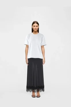 Vila Viellette Ankle Lace Skirt< Nederdele