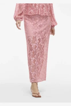 Vihibo Midi Lace Skirt*Vila Outlet