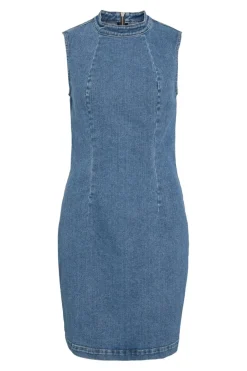 Vinona S/L Denim Dress*Vila Hot