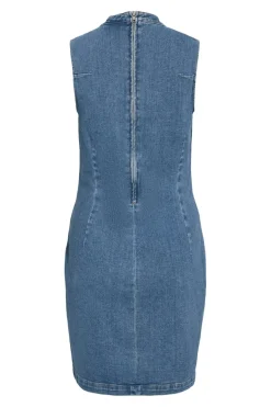 Vinona S/L Denim Dress*Vila Hot
