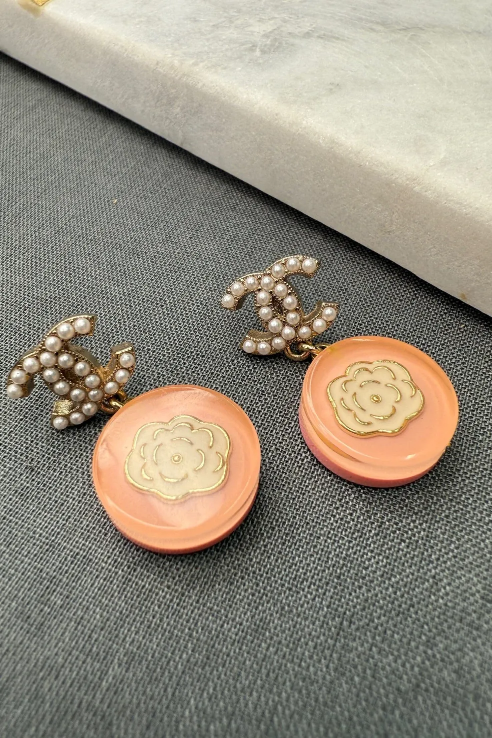 Preloved Vintageline x Molly&My Vintage Chanel Øreringe< Øreringe