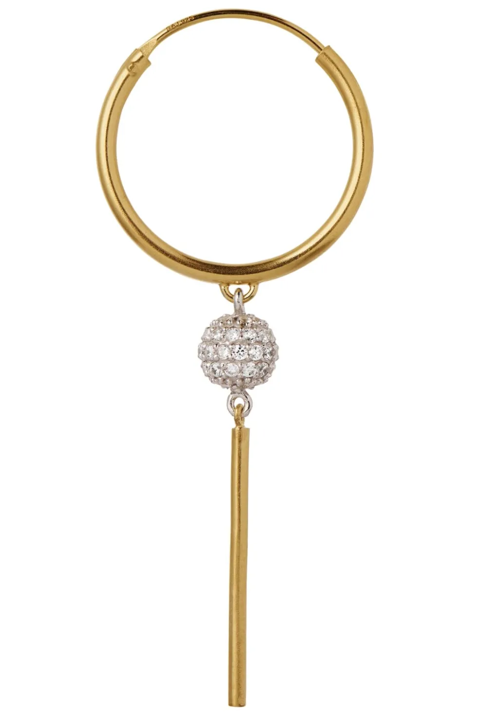 Stine A Vintage Disco Ball Earring< Øreringe