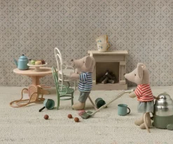 Maileg Vintagestol, Mus, Mint<Børn Bad, Leg & Interiør