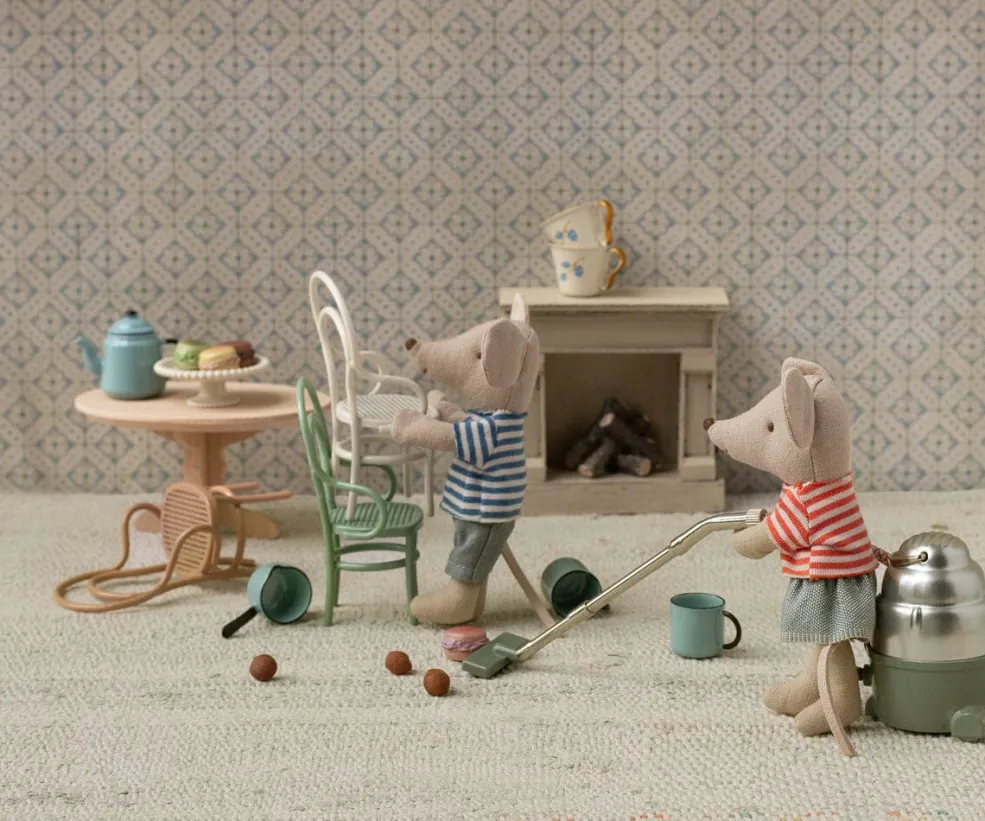 Maileg Vintagestol, Mus, Mint<Børn Bad, Leg & Interiør