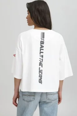 Viola Bp Cropped Oz Tee 50405365*Ball Online