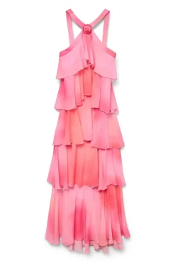 Vmfelicia Sl Ruffle Maxi Dress*Vero Moda Discount