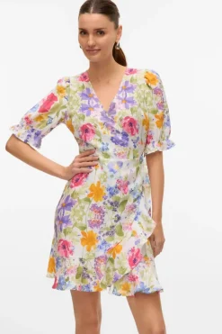 Vmflora 2/4 Wrap Short Dress*Vero Moda Hot