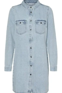 Vmjennie Ls Short Denim Dress Mix*Vero Moda Sale