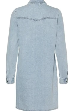 Vmjennie Ls Short Denim Dress Mix*Vero Moda Sale