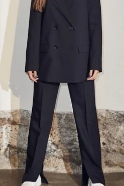 Co´Couture Volacc Slit Pant< Bukser, Jeans & Leggings