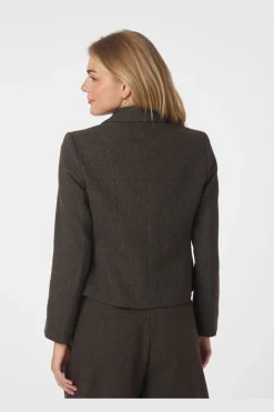 Waed Mini Check Blazer 166184*Neo Noir New