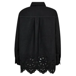 Warrencc Wool Embroidery Shirt 35151*Co´Couture Hot