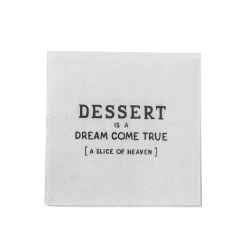 Wendy Serviet, Sort, FSC® Mix, Papir 82062813*Bloomingville Best