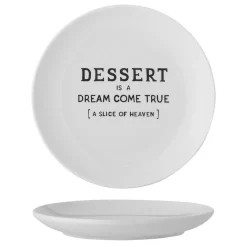 Bloomingville Wendy Tallerken, Hvid, Stentøj 82061411< Ting Til Køkkenet