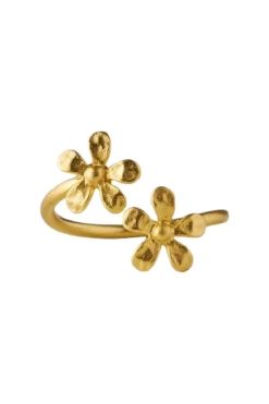 Pernille Corydon Wild Poppy Ring r-364-gp< Ringe
