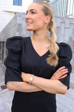 Winnie Vneck Dress 22319*Liberte