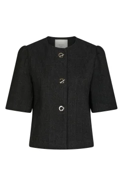 Xanthe Herringbone Blazer 165683*Neo Noir Sale