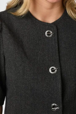 Xanthe Herringbone Blazer 165683*Neo Noir Sale