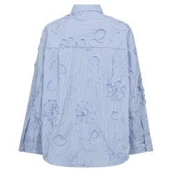 Co´Couture Xaviercc Avy Stripe Shirt 45103< Bluser & Skjorter|Ammevenligt Tøj