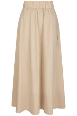 Neo Noir Yara Long Poplin Skirt 163076< Nederdele
