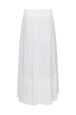 Yara Long Poplin Skirt 163076*Neo Noir Outlet