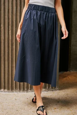 Yara Poplin Skirt*Neo Noir Hot