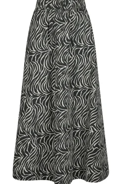Neo Noir Yara Zebra Long Skirt 164709< Nederdele