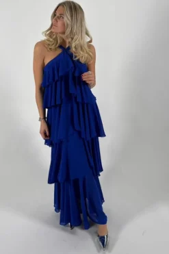 dahlia Halterneck Maxi Dress*YAS Hot