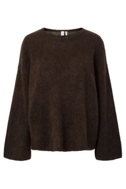 limo Ls Mohair Blend Knit Pullover*YAS Outlet