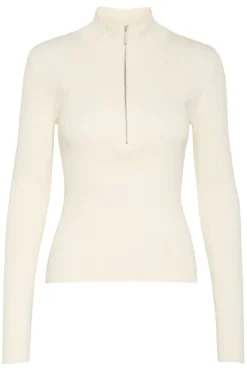 Gestuz Yasmiagz Zipper Pullover 10909819< Bluser & Skjorter|Strik